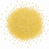 25grams Pkg. 11/0 size (2mm) Inside color Glass seed beads, Matubo Czech Glass Beads, Yellow Color