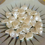 20 PIECES PACK' BAROQUE ACRYLIC COTTON PEARLS BEADS