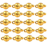 6 mm Gold Magnetic Clasp for Jewellery Making – 5 Pieces Pack