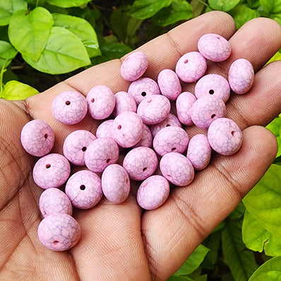 50/PCS PKG/LOT, BEST QUALITY OF ACRYLIC FANCY BEADS FOR JEWELRY AND CRAFTS MAKING IN SIZE ABOUT 11X7MM