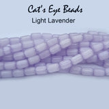 Cats Eye Monalisa Beads Tube Shape in size about 6x4mm, Sold Per line about 62 beads