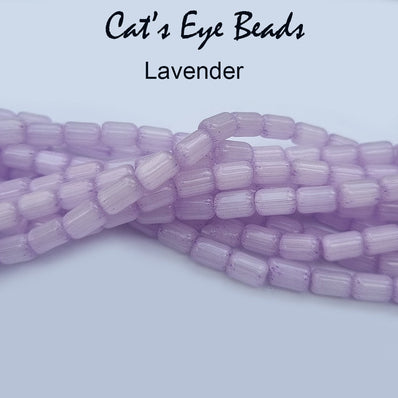 Cats Eye Monalisa Beads Tube Shape in size about 6x4mm, Sold Per line about 62 beads