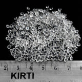 Clear Glass Chatons – Approx. 2-3mm, 500 Pieces Pack
