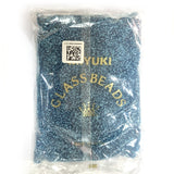 Japanese Miyuki seed beads Tube Delica Sold Per Pack of 10 grams, Denim Blue color