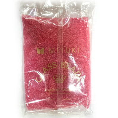 Japanese Miyuki seed beads Tube Delica Sold Per Pack of 10 grams, Red Color