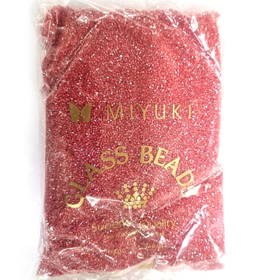 Japanese Miyuki seed beads Tube Delica Sold Per Pack of 10 grams, deep Pink Color