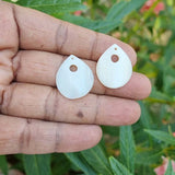 Per 2 Pcs Pkg. Natural Shell Charms Pendants for Jewelry Making