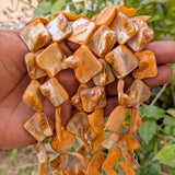 1 LINE/STRING PACK'SIZE APPROX' 16-22 MM' 15-16 PIECES' MOP SHELL BEADS