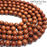 10 MM SUNSTONE BEADS ROUND ABOUT 36~37 BEADS