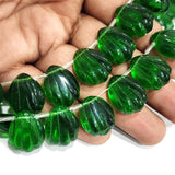 6 PIECES LOOSE PACK' 20X15 MM APPROX SIZE' SEA SHELLS SUPER QUALITY CZECH IMPORTED CRYSTAL GLASS BEADS