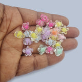 50grams pkg. beads on beads star shape in size approx 10x12mm, about 130 pcs beads