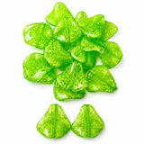 30pcs Acrylic Twisted Crackle beads, Size approx 20x26mm, Green Color