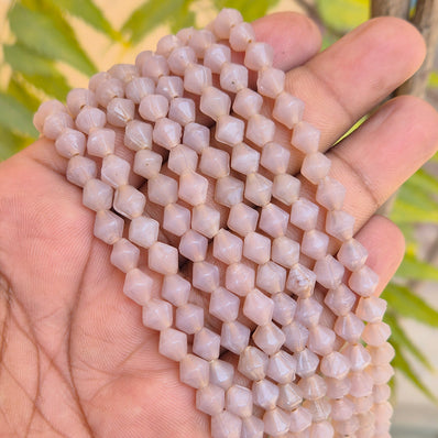 1 LINE/STRING PACK' SIZE APPROX' 6x7 MM' 52-53 BEADS' INDIAN NORMAL GLASS BEADS