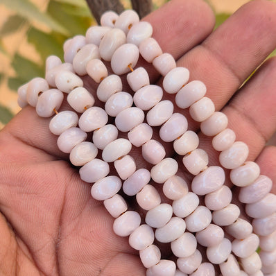 1 LINE/STRING PACK' SIZE APPROX' 6x9 MM' 70-72 BEADS' INDIAN NORMAL GLASS BEADS