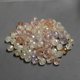 50 GRAMS PACK' MIX PACK OF FANCY GLASS CRYSTAL BEADS