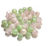 20 PIECES PACK' MIX PACK OF FANCY GLASS CRYSTAL BEADS