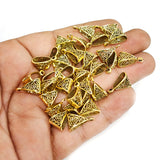 30 PCS PACK, 14x8 MM SIZE, GOLD PLATED, HIGH QUALITY OF PENDANT BAIL FINDING RAW JEWELRY MAKING MATERIALS