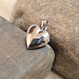 2 PCS LOT, SIZE APPROX 18-20 MM' HEART SHAPED OPENABLE PHOTO LOCKET