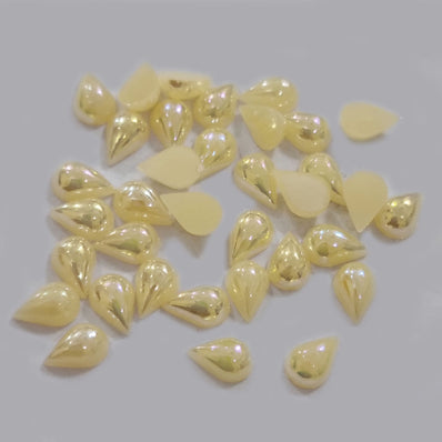 500 PCS PACK IMITATION ACRYLIC PEARL CABOCHONS STONE FOR MAKING JEWELLERY AND CRAFTS WORK