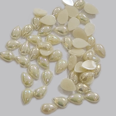 500 PCS PACK IMITATION ACRYLIC PEARL CABOCHONS STONE FOR MAKING JEWELLERY AND CRAFTS WORK