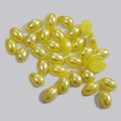 500 PCS PACK IMITATION ACRYLIC PEARL CABOCHONS STONE FOR MAKING JEWELLERY AND CRAFTS WORK