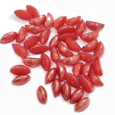 500 PCS PACK IMITATION ACRYLIC PEARL CABOCHONS STONE FOR MAKING JEWELLERY AND CRAFTS WORK