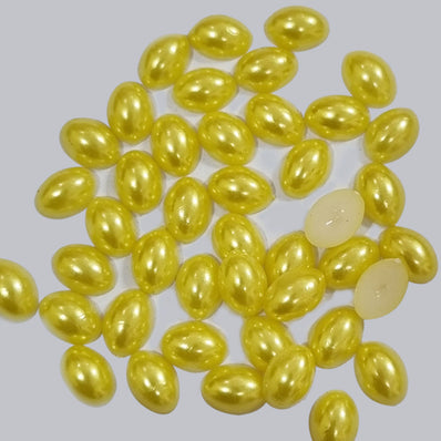500 PCS PACK IMITATION ACRYLIC PEARL CABOCHONS STONE FOR MAKING JEWELLERY AND CRAFTS WORK