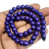 8mm Round Resin Beads, Sold Per 50 Pcs Pack in String, string size about 13 Inches Note Color may slight differ due to device