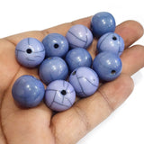 10 Pcs Pack Size about 16mm,Round, Resin Beads