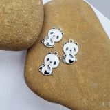 10pcs enamelled charms small size