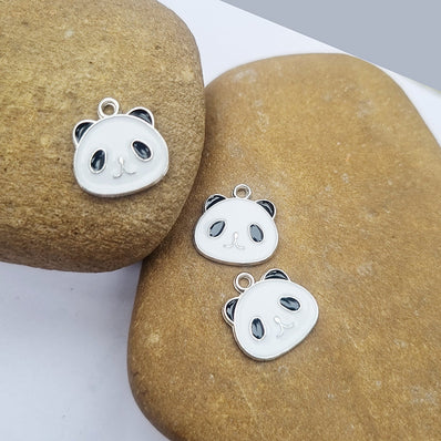 10pcs enamelled charms small size