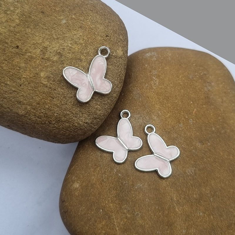 10pcs enamelled charms small size