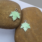 10pcs enamelled charms small size