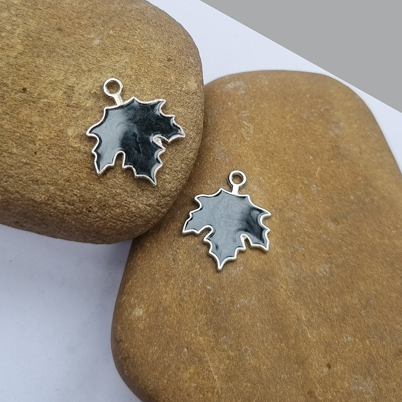 10pcs enamelled charms small size