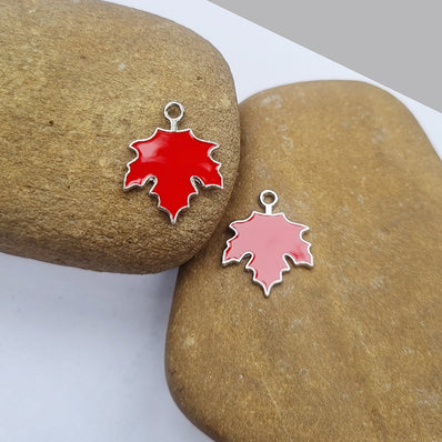 10pcs enamelled charms small size
