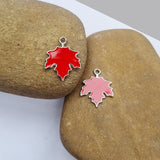 10pcs enamelled charms small size