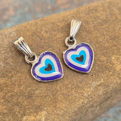 5 PIECES PACK' 11x15 MM APPROX SILVER POLISHED EVIL EYE CHARMS