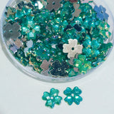 Pack of 50 grams, Acrylic Rhinestone Star shape Sew-On –6mm Crystal Look