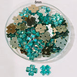 Pack of 50 grams, Acrylic Rhinestone Star shape Sew-On –6mm Crystal Look
