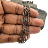 2 PIECES LONG CUT OF 75-80 CM. Anti Tarnish Chain for Jewelry Making