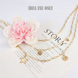12x5 mm Paper Clip Cable Chain Gold – Tarnish Resistant Iron Alloy Chain – Approx. 1 Meter for Jewelry Making