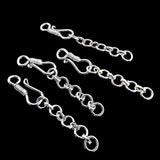 10 PIECES PACK' S HOOK JEWELLERY FINDING' SILVER POLISHED