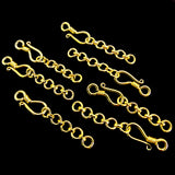 10 PIECES PACK' S HOOK JEWELLERY FINDING' GOLD POLISHED