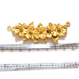 Sale Lot, Gold Plated Hasli Necklace Pendant Connector | Traditional Indian Jewelry Making Component | DIY Necklace Pendant | Sold Per Piece