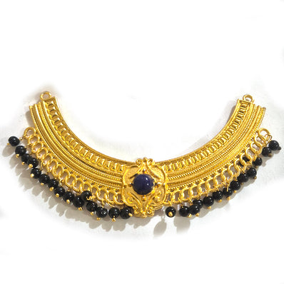 Sale Lot, Gold Plated Hasli Necklace Pendant Connector | Traditional Indian Jewelry Making Component | DIY Necklace Pendant | Sold Per Piece