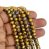 Per Line 16 inches long, Fire Polished Crystal Glass beads for Jewelry Making in size about 8mm