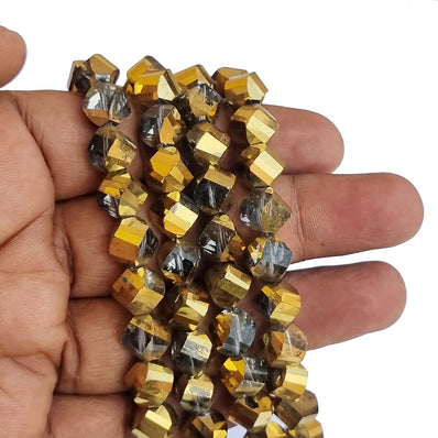 Per Line 16 inches long, Fire Polished Crystal Glass beads for Jewelry Making in size about 9mm