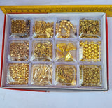 Jewelry making component findings 12 designs in box packing