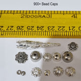 Bead Caps Findings 12 designs in 12 box