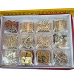 Jewelry making component findings 12 designs in box packing